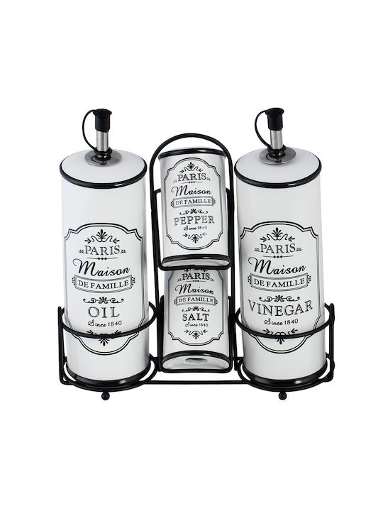 Maestro Oil & Vinegar Set Glass with Flow