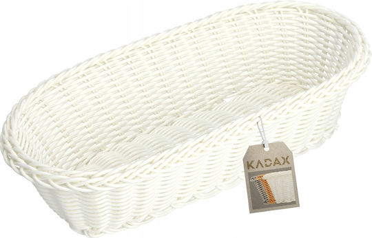 Kadax Bread Basket Wicker Beige