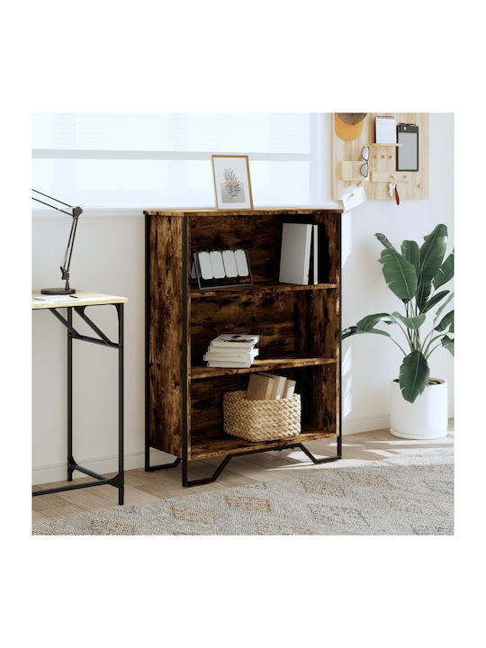 Bookcase Smoky Oak 80x31x106cm