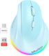 Meetion MT-BTM010R Wireless Ergonomic Mouse Blue