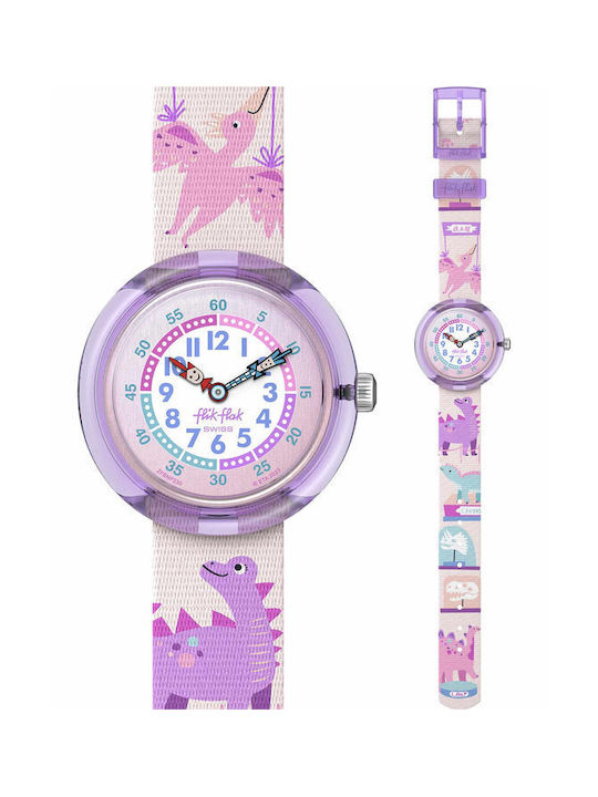 FlikFlak Kids Analog Watch with Rubber/Plastic Strap Multicolour