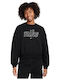 Fleece Hanorac Copii Negru Sportswear Club