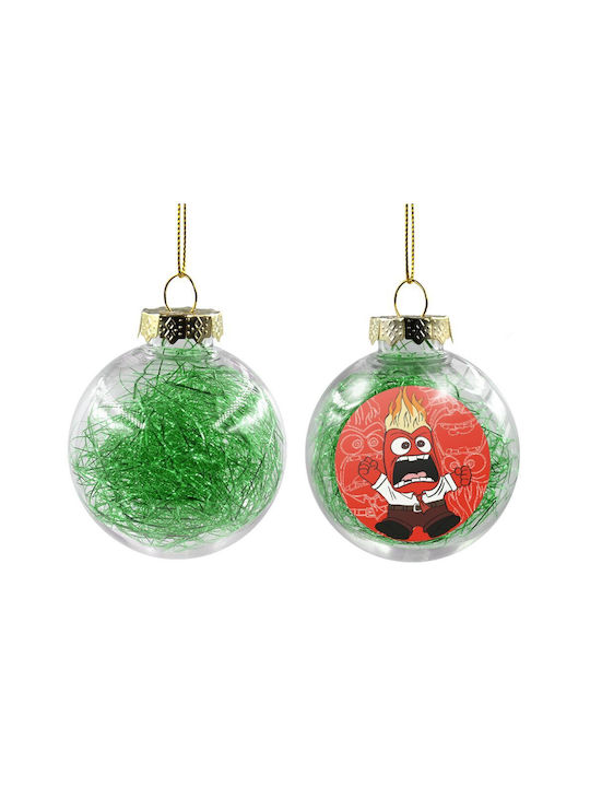 Inside Out Θυμός Hanging Ball Ornament Ornament...