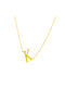 Dio Jewellery Lab Necklace Monogram from Gold Plated Silver