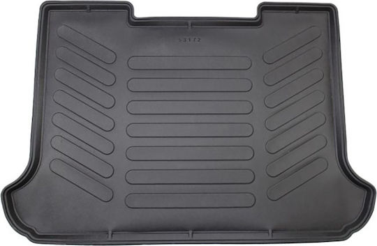 Umbrella Covorașe Portbagaj 1buc din Furtun pentru Fiat Doblo 2001-2009 Negre
