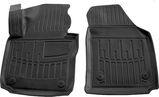 Umbrella Covorașe Față 2buc din Furtun pentru Volkswagen Caddy 2003-2020 Negre