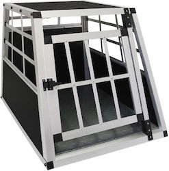 Small Gray Dog Wire Cage
