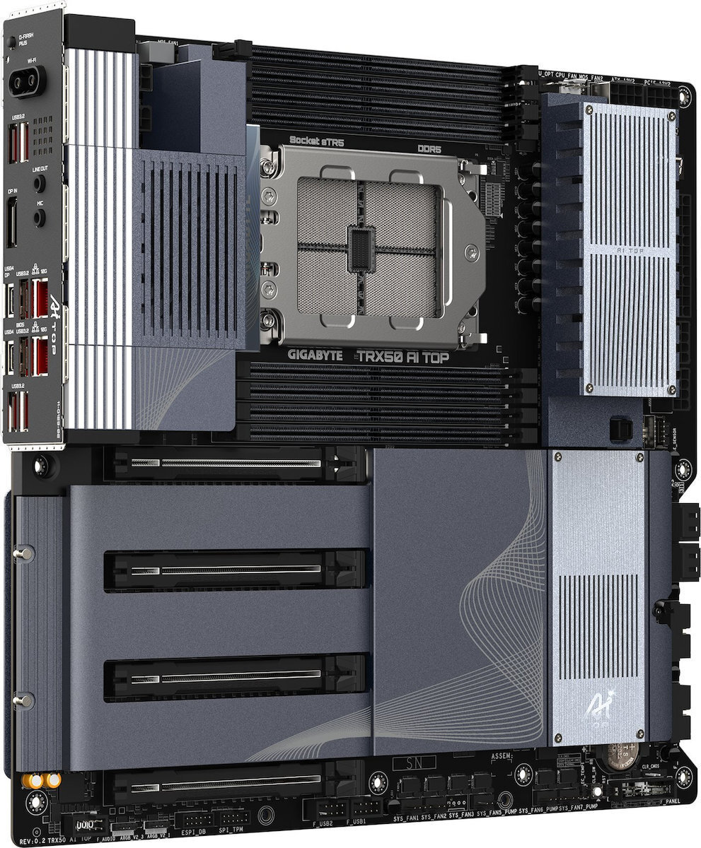 Gigabyte Wi-Fi Motherboard Extended ATX με AMD TR5 Socket (TRX50 AI TOP)