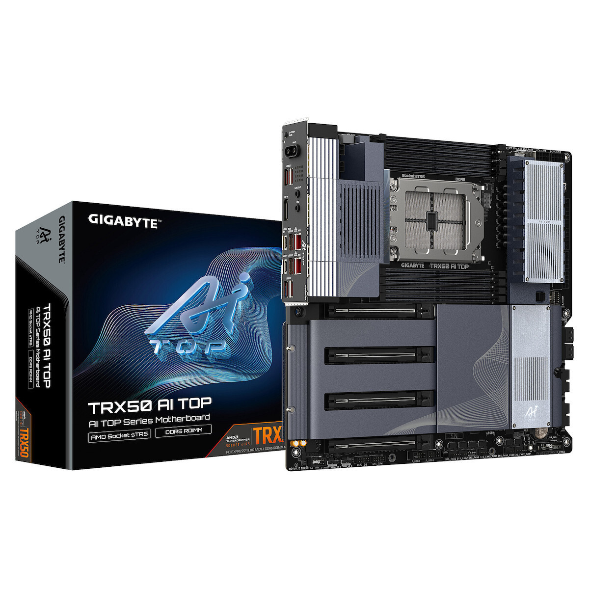 Gigabyte Wi-Fi Motherboard Extended ATX με AMD TR5 Socket (TRX50 AI TOP)