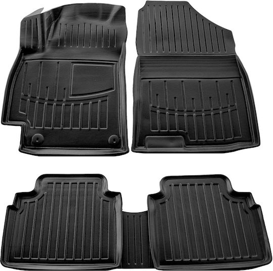 Umbrella Set Covorașe Față și Spate 2buc din Furtun pentru Hyundai Elantra 2020+ Negre