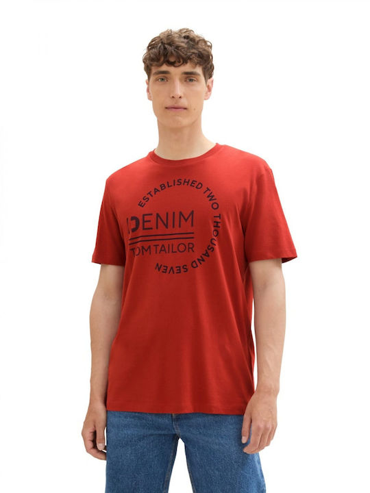 Tom Tailor T-shirt Κοκκινο, Velvet Red