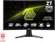 MSI 9S6-3CD91M-002 VA Curved Monitor 27" QHD 2560x1440 180Hz with Response Time 0.5ms GTG