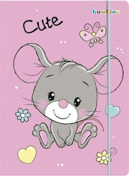 Folder Elastic Band A4 Mouse Bambino Majewski Folder Elastic Band A4 Mouse Bambino Majewski