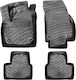 Umbrella Set Covorașe Față și Spate 4buc din Furtun pentru Opel Meriva 2010-2017 Negre