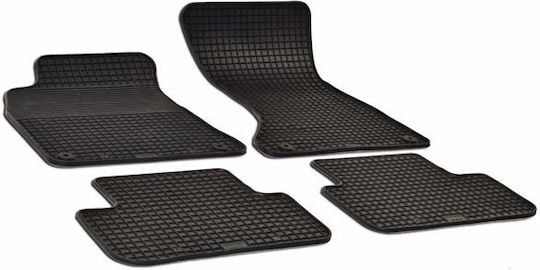 Umbrella Set Covorașe Față și Spate 4buc din Furtun pentru Audi A4 / A5 2007+ Negre