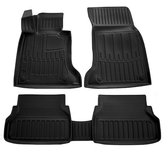 Umbrella Set Covorașe Față și Spate 4buc din Furtun pentru BMW Seria 5 / E60 2003-2010 Negre