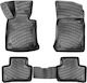 Umbrella Set of Front and Rear Mats 4pcs for Mercedes-Benz GLK 2008-2015 Black