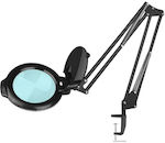 Lamp Magnifying Glass Led Glow Moonlight 8012/5' Black Tabletop