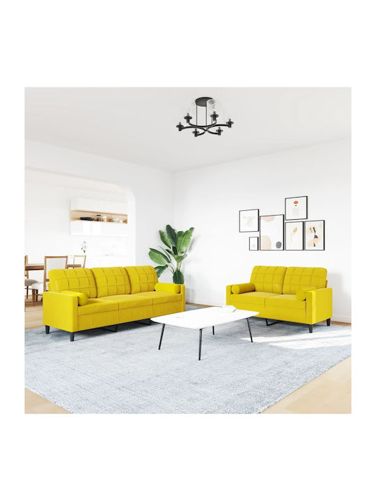 Living Room Furniture Set 3-Seater & 2-Seater Y...
