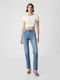 High Rise '90s Straight Τζιν Παντελόνι Medium Indigo