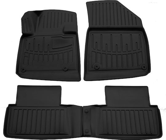 Umbrella Set Covorașe Față și Spate 4buc din Furtun pentru Citroen C5 2008-2017 Negre