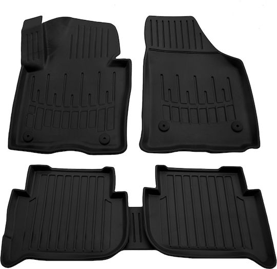 Umbrella Set Covorașe Față și Spate 4buc din Furtun pentru Volkswagen Turul 2003-2015 Negre