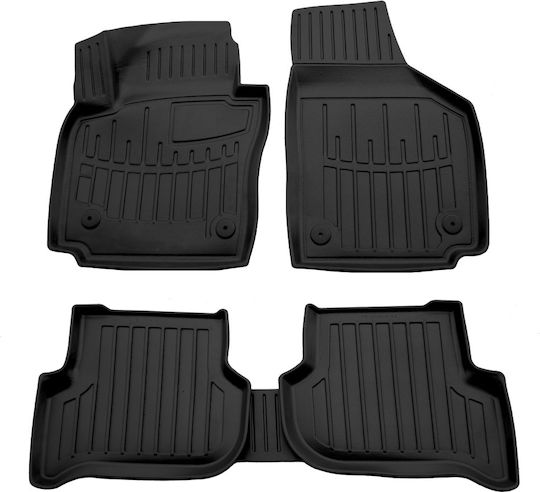 Umbrella Set Covorașe Față și Spate 4buc din Furtun pentru Seat Altea 2005-2015 Negre