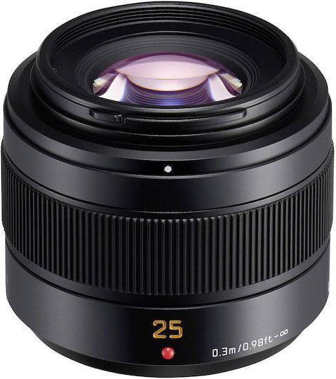 Panasonic Cadru complet Obiectiv Foto Leica DG Summilux 25mm f/1.4 II ASPH pentru Montura Micro Patru Treimi (MFT) Black