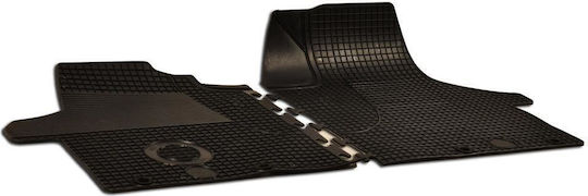 Umbrella Covorașe Față 2buc din Furtun pentru Volkswagen T5 2003-2010 Negre