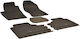 Umbrella Σετ Μπροστινά και Πίσω Πατάκια 5τμχ για Nissan Navara / Pathfinder 2007-2012 Μαύρα