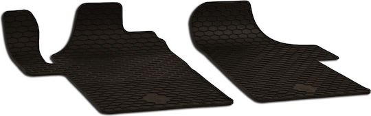 Umbrella Covorașe Față 2buc din Furtun pentru Mercedes-Benz Vito 2003-2010 Negre