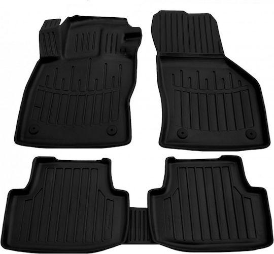 Umbrella Set Covorașe Față și Spate 4buc din Furtun pentru Volkswagen Passat 2014+ Negre