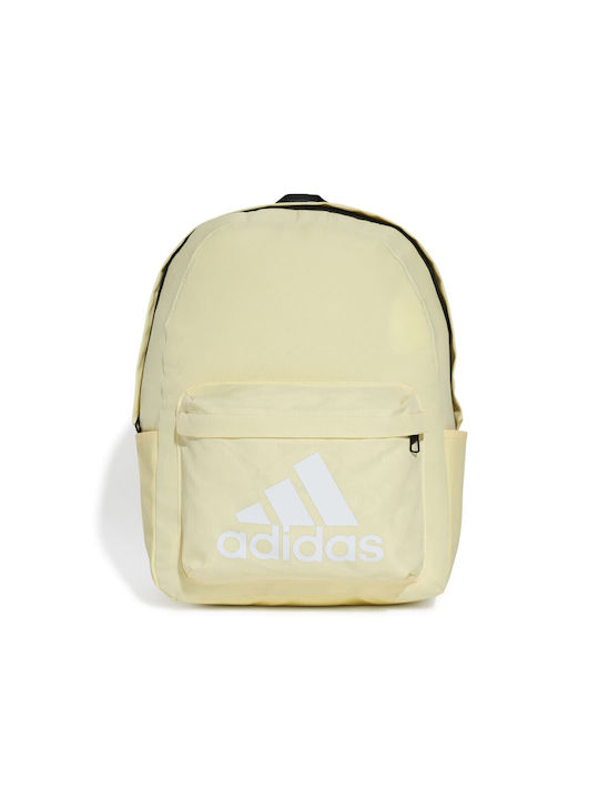 adidas Classic Ανδρική Τσάντα Πλάτης Γυμναστηρίου Κίτρινη