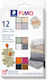 Set Fimo Thermosetting Mass Colors Boho 12x25g ...