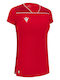 Steel Eco Women's Game Jersey Red Dark Red/White