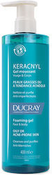 Ducray Keracnyl Gel Καθαρισμού Προσώπου Κατά τω...