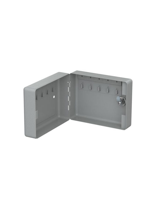 Basi Wand-Schlüsselanhänger Metallisch Mit Schloss 10 Haken 11.5x1.5x6.5cm