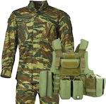 Woodland Military Uniform Greek Camouflage