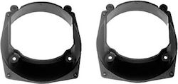 Lautsprecher-Adapterringe Code 20.408 Fiat Uno 1983-2002 Hinten 130mm Lautsprecher-Adapterringe Code 20.408 Fiat Uno 1983-2002 Hinten 130mm