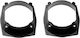 Car Speaker Adapter Rings Code 20.408 Fiat Uno 1983-2002 Rear 130mm