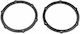 Car Speaker Adapter Rings Code 20.564 Citroen C-elysee 2016-2023 Front Rear 165mm