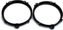 Car Speaker Adapter Rings Code 20.562 Renault Twingo 3 2014-2023 Rear 165mm