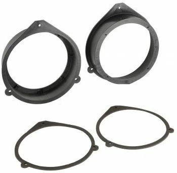Car Speaker Adapter Rings Code 20.467 Saab 9-3 1998-2003 Front 165mm
