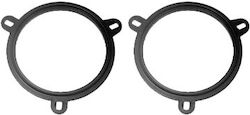 Car Speaker Adapter Rings Code 20.443 Honda Hr-v 2015-2022 Rear 100mm Car Speaker Adapter Rings Code 20.443 Honda Hr-v 2015-2022 Rear 100mm