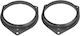 Car Speaker Adapter Rings Code 20.494 Toyota Tacoma 2005-2015 Rear 165mm