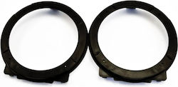 Car Speaker Adapter Rings Code 20.530 Honda Cr-z 2010-2014 Front Rear 130mm