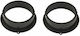 Car Speaker Adapter Rings Code 20.539 Audi Q5 8r 2008-2017 Rear 165mm