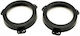 Car Speaker Adapter Rings Code 20.489 Opel Zafira B 2005-2014 Front 130mm