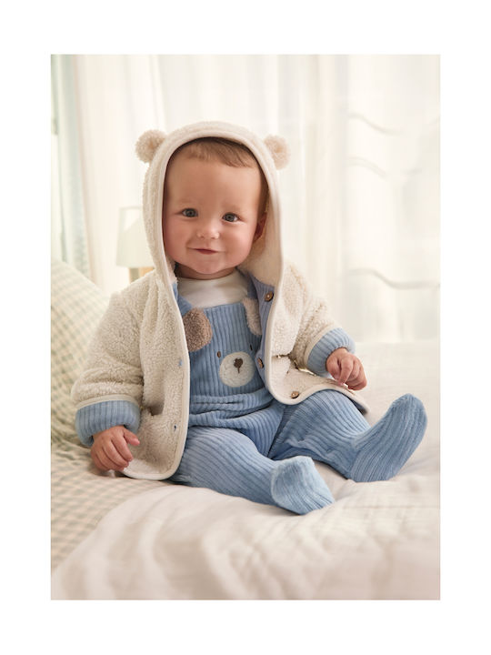 Mayoral Kids Coat Double Sided Blue