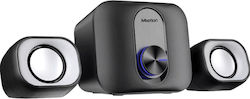 Meetion SP2110 2.1 Mit 15W Leistung Schwarze Meetion SP2110 2.1 Mit 15W Leistung Schwarze